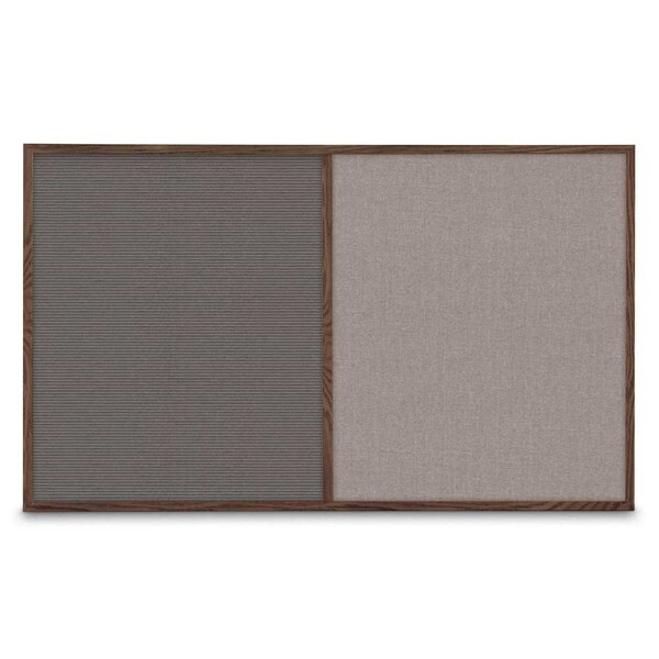 Sliding Door Indoor Enclosed Corkboard, 3
